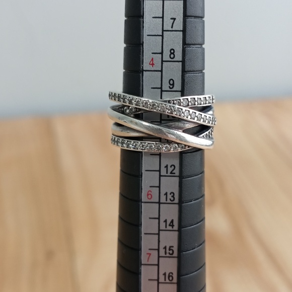 PANDORA RING Size 5 Authentic - Picture 6 of 8